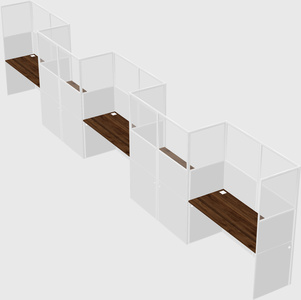 Rectangular cubicles