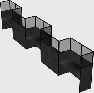 Rectangular cubicles