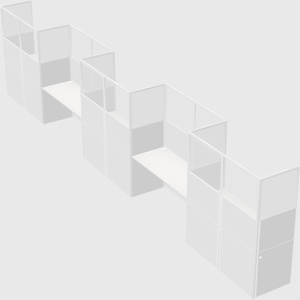 Cabines rectangulaires