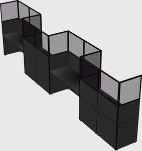 Rectangular cubicles