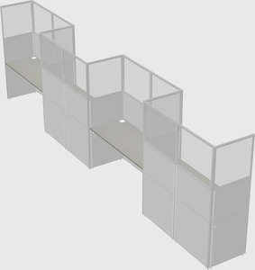 Rectangular cubicles