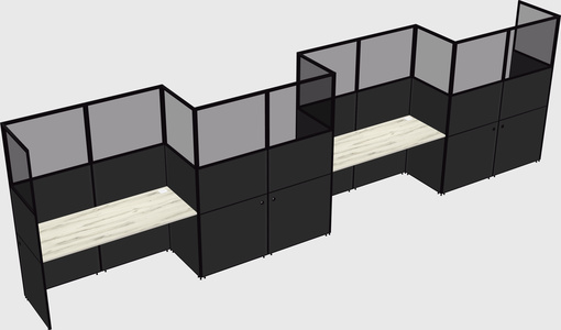 Rectangular cubicles