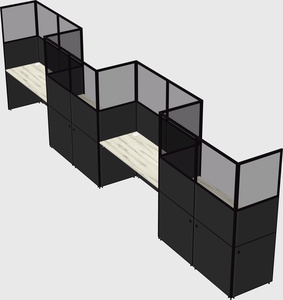 Rectangular cubicles