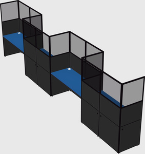 Cabines rectangulaires