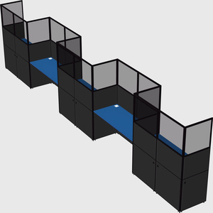 Rectangular cubicles