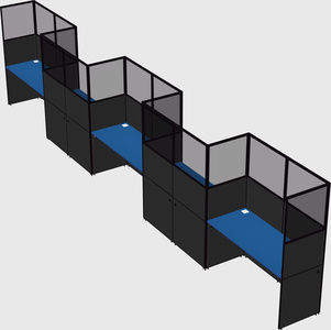 Rectangular cubicles