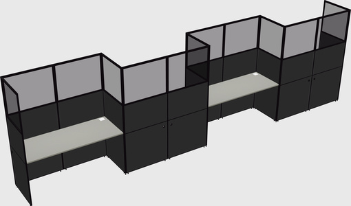 Rectangular cubicles
