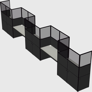 Rectangular cubicles