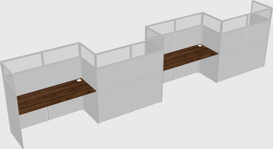 Cabines rectangulaires