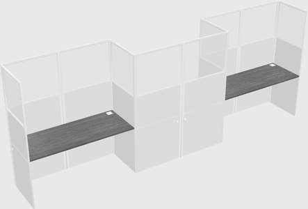 Rectangular cubicles
