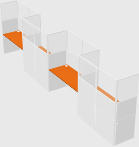 Rectangular cubicles