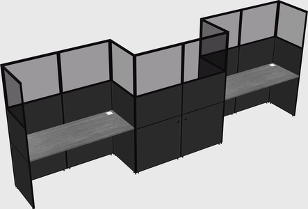 Rectangular cubicles