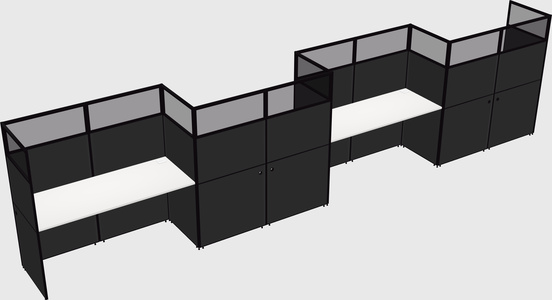 Rectangular cubicles