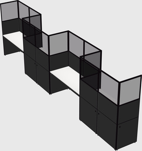 Rectangular cubicles