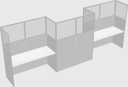 Rectangular cubicles