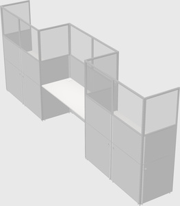 Rectangular cubicles