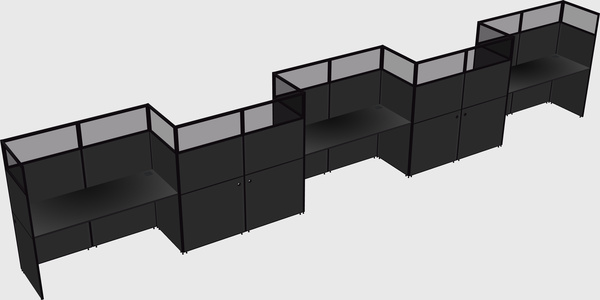 Rectangular cubicles