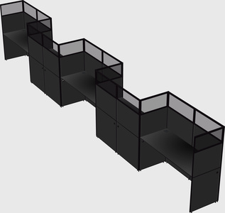 Rectangular cubicles