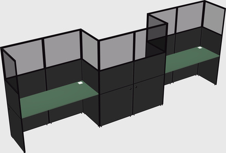 Rectangular cubicles