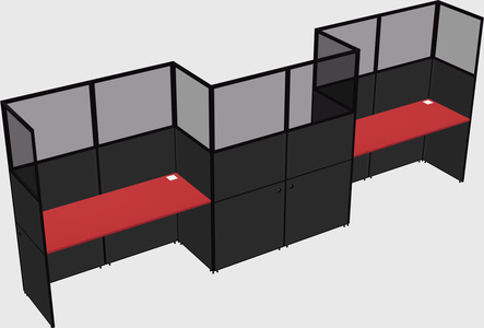 Rectangular cubicles