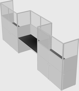 Rectangular cubicles