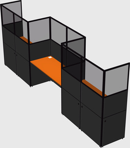 Rectangular cubicles