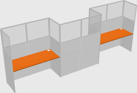 Rectangular cubicles