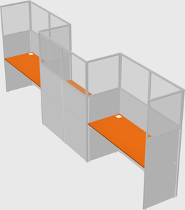 Rectangular cubicles