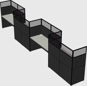 Rectangular cubicles