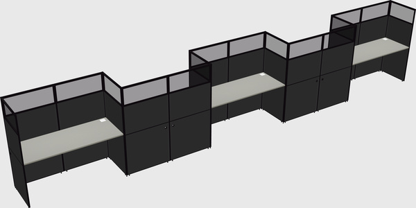 Cabines rectangulaires