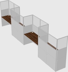 Cabines rectangulaires