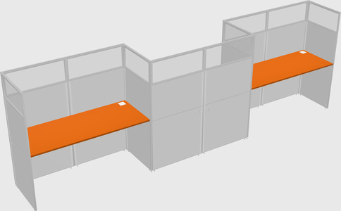 Rectangular cubicles