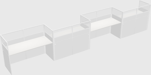 Cabines rectangulaires