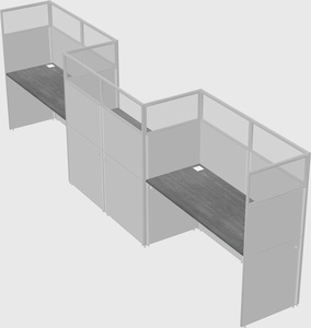 Rectangular cubicles