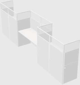 Rectangular cubicles