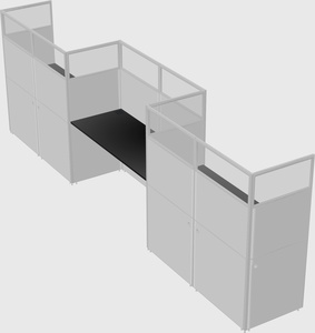 Rectangular cubicles