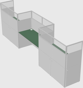 Rectangular cubicles
