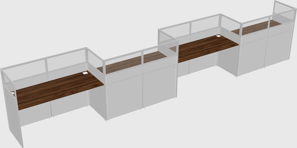 Rectangular cubicles