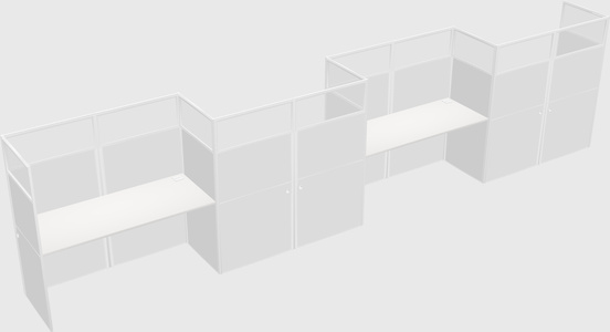Cabines rectangulaires