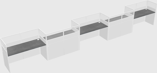 Cabines rectangulaires