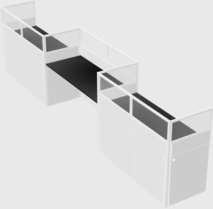 Rectangular cubicles