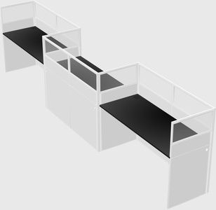 Rectangular cubicles