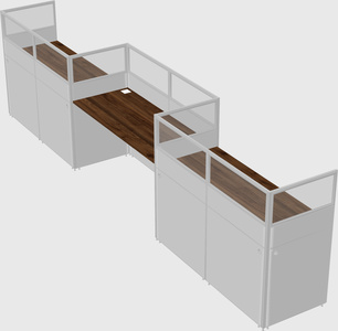 Cabines rectangulaires