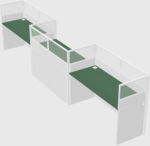 Rectangular cubicles
