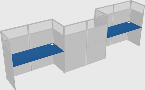 Rectangular cubicles