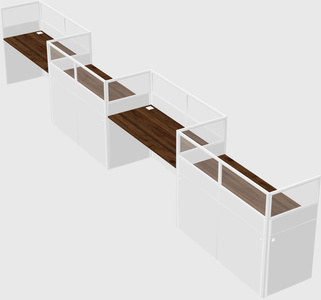 Rectangular cubicles
