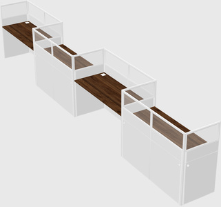 Rectangular cubicles