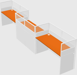 Rectangular cubicles