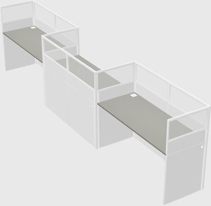 Rectangular cubicles