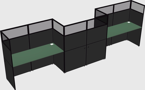 Rectangular cubicles